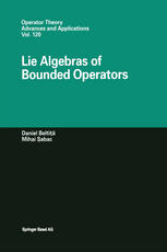 Lie Algebras Of Bounded Operators 1st Edition Daniel Belti
