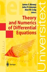 Theory And Numerics Of Differential Equations Durham 2000 1st Edition Christine Bernardi