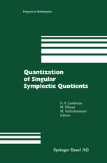 Quantization Of Singular Symplectic Quotients 1st Edition Jerrold E Marsden
