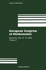 European Congress Of Mathematics Barcelona July 1014 2000 Volume I Robbert Dijkgraaf Auth