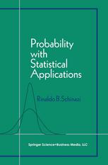 Probability With Statistical Applications Rinaldo B Schinazi Auth