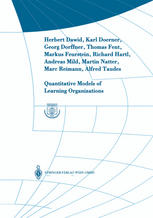 Quantitative Models Of Learning Organizations Prof Dr Herbert Dawid