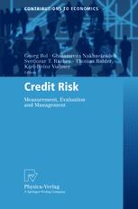 Credit Risk Measurement Evaluation And Management 1st Edition Arne Benzin