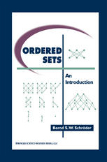 Ordered Sets An Introduction 1st Edition Bernd S W Schrder Auth