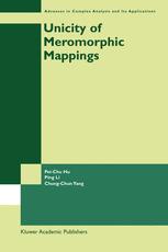 Unicity Of Meromorphic Mappings 1st Edition Peichu Hu Ping Li