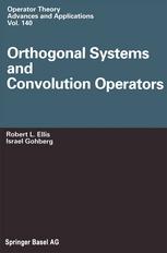 Orthogonal Systems And Convolution Operators 1st Edition Robert L Ellis