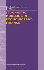 Stochastic Modeling In Economics And Finance Jitka Dupaov
