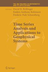 Time Series Analysis And Applications To Geophysical Systems 1st Edition Robert H Shumway