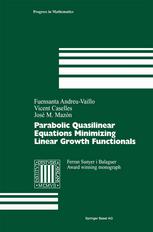 Parabolic Quasilinear Equations Minimizing Linear Growth Functionals 1st Edition Fuensanta Andreuvaillo