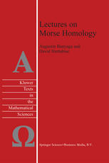 Lectures On Morse Homology 1st Edition Augustin Banyaga David Hurtubise Auth