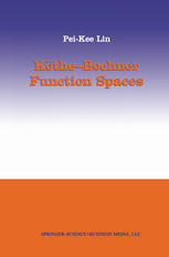 Kthebochner Function Spaces 1st Edition Peikee Lin Auth
