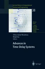 Advances In Timedelay Systems 1st Edition Sjoerd M Verduyn Lunel Auth