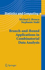Branchandbound Applications In Combinatorial Data Analysis 1st Edition Michael J Brusco