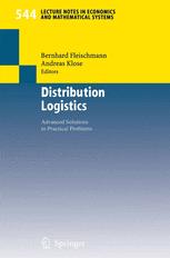 Distribution Logistics Advanced Solutions To Practical Problems 1st Edition Andreas Klose