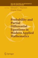 Probability And Partial Differential Equations In Modern Applied Mathematics 1st Edition K S Athreya Auth