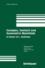 Complex Contact And Symmetric Manifolds In Honor Of L Vanhecke 1st Edition David E Blair Auth