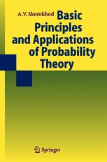 Basic Principles And Applications Of Probability Theory 1st Edition Av Skorokhod Auth