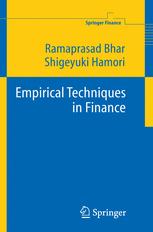 Empirical Techniques In Finance 1st Edition Professor Ramaprasad Bhar