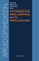 Optimization And Control With Applications 1st Edition Am Bagirov
