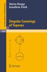 Singular Coverings Of Toposes 1st Edition Marta Bunge Jonathon Funk Auth