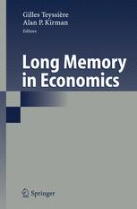 Long Memory In Economics 1st Edition Liudas Giraitis Remigijus Leipus