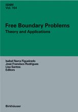 Free Boundary Problems Theory And Applications 1st Edition Toyohiko Aiki