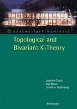 Topological And Bivariant Ktheory 1st Edition Joachim Cuntz