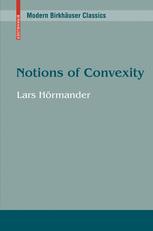 Notions Of Convexity 1st Edition Lars Hrmander Auth