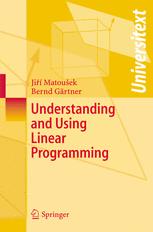 Understanding And Using Linear Programming 1st Edition Ji Matouek