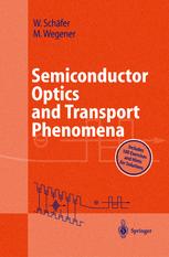 Semiconductor Optics And Transport Phenomena 1st Edition Professor Dr Wilfried Schfer