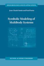 Symbolic Modeling Of Multibody Systems 1st Edition Jeanclaude Samin