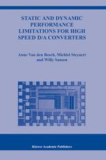 Static And Dynamic Performance Limitations For High Speed Da Converters 1st Edition Anne Van Den Bosch