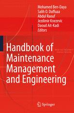 Handbook Of Maintenance Management And Engineering 1st Edition Ahmed E Haroun