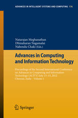 Advances In Computing And Information Technology Proceedings Of The Second International Conference On Advances In Computing And Information Technology Acity July 1315 2012 Chennai India Volume 1 1st Edition P R Mahalingam Auth