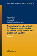 Proceedings Of The International Conference On Soft Computing For Problem Solving Socpros 2011 December 2022 2011 Volume 1 1st Edition Ashish Kumar Jain