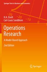 Operations Research A Modelbased Approach 2nd Edition H A Eiselt