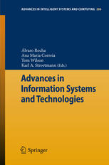 Advances In Information Systems And Technologies 1st Edition Olivier Gendreau