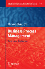Business Process Management Theory And Applications 1st Edition John Krogstie Auth
