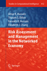 Risk Assessment And Management In The Networked Economy 1st Edition Omar K Hussain