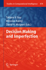 Decision Making And Imperfection 1st Edition Edwin Simpson Stephen Roberts