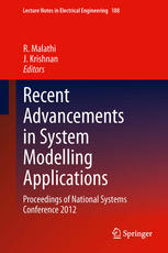 Recent Advancements In System Modelling Applications Proceedings Of National Systems Conference 2012 1st Edition T Rajeev