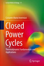 Closed Power Cycles Thermodynamic Fundamentals And Applications 1st Edition Costante Mario Invernizzi Auth