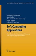 Soft Computing Applications Proceedings Of The 5th International Workshop Soft Computing Applications Sofa 1st Edition Lotfi A Zadeh Auth
