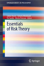 Essentials Of Risk Theory 1st Edition Sabine Roeser Rafaela Hillerbrand