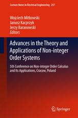 Advances In The Theory And Applications Of Noninteger Order Systems 5th Conference On Noninteger Order Calculus And Its Applications Cracow Poland 1st Edition Tadeusz Kaczorek Auth