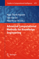 Advanced Computational Methods For Knowledge Engineering 1st Edition Nguyen Van Thoai Auth