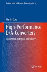 Highperformance Daconverters Application To Digital Transceivers 1st Edition Martin Clara Auth