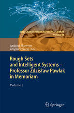 Rough Sets And Intelligent Systems Professor Zdzisaw Pawlak In Memoriam Volume 2 1st Edition Anita Wasilewska Auth