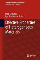 Effective Properties Of Heterogeneous Materials 1st Edition Igor Sevostianov