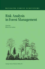 Risk Analysis In Forest Management 1st Edition Annika S Kangas